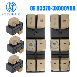 SORGHUM Auto 93570-3X031Yda Window Control Switch for Hyundai Elantra Lang Move 2012 2013 -2016 93570-4V000 Power Window Switch