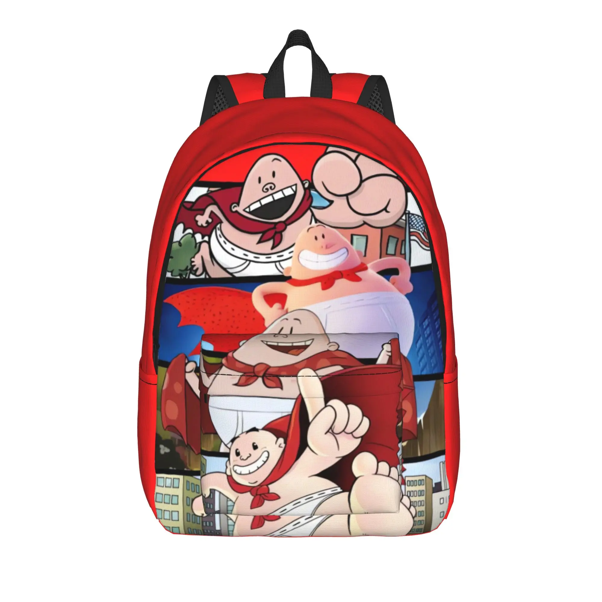 Captain Underpants Backpack  Camping Backpacks Unisex Casual School Bags High Quality Pattern Rucksack