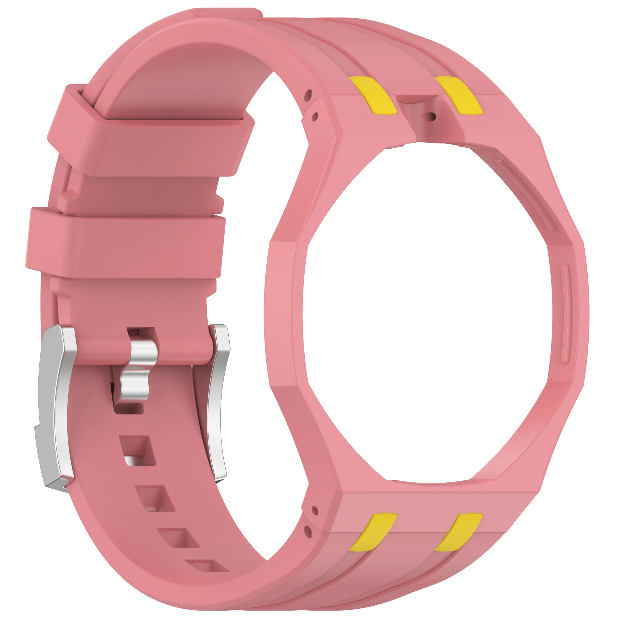 PC Case+Silicone Strap for Swatch X AP Royal Pop Pocket Watch Changer to Wristwatch Integrated Modification Accessories image 4