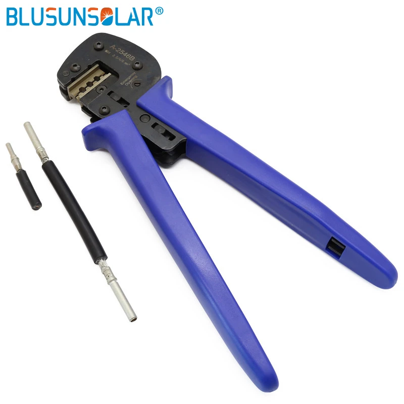 EU Stock Multifunctional Solar Crimping Tool Kit 270mm Solar Panel PV Cable 2.5/4/6mm2 Solar Photoroltaic Connector Wire Crimper