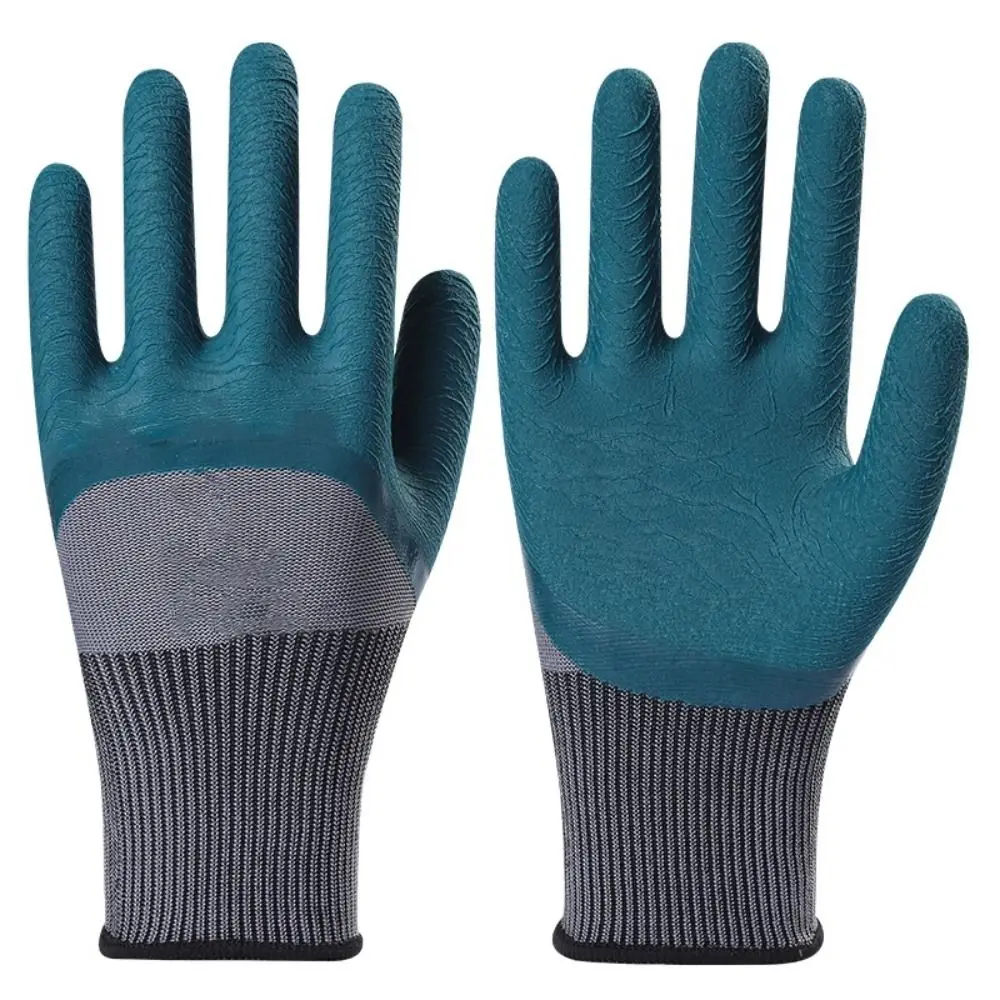 قفازات عمل مقاومة للاهتراء، قفازات حماية العمل غير قابلة للانزلاق، قفازات مطاطية للإطارات الصناعية المقاومة للماء #2