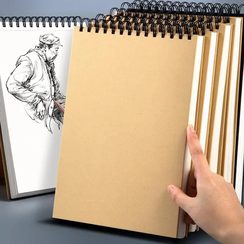 16K/A4 Sketchbook 30sheets/60sheets Thickened Paper for Sketching Colored Pencil Drawings Suitable Beginner Artists