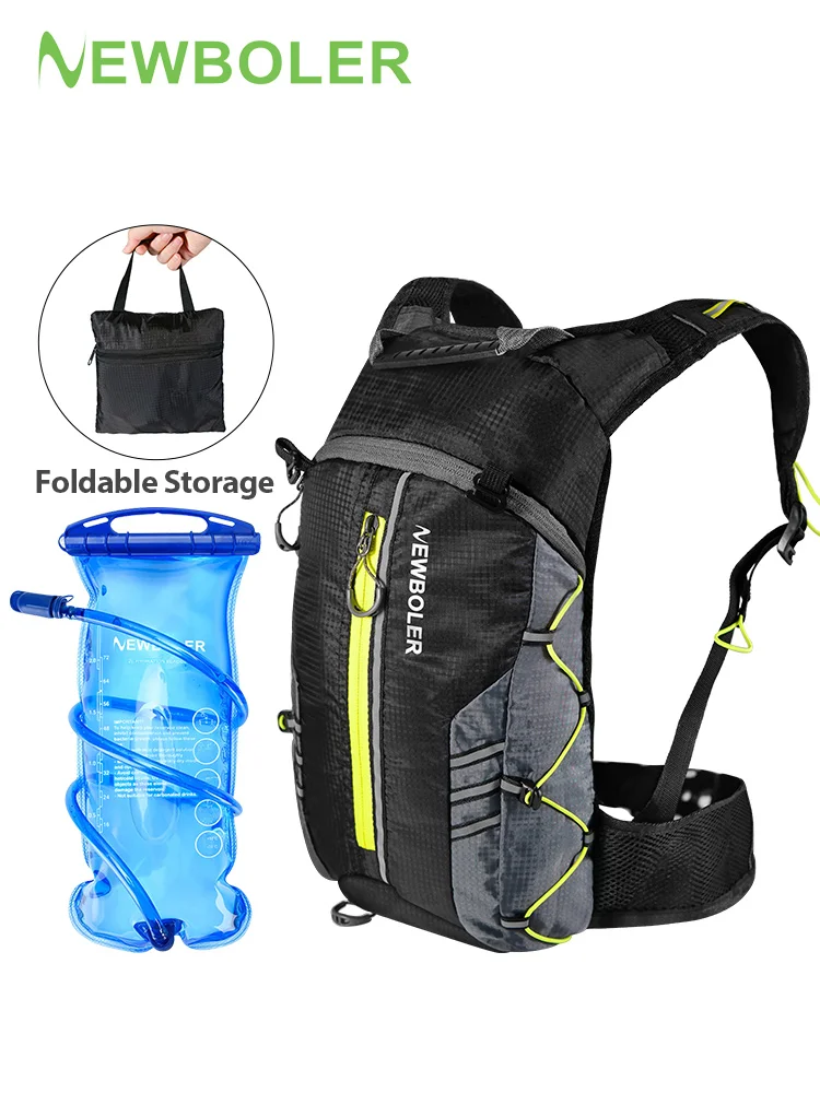 AliExpress NEWBOLER 10L Outdoor Water Repellent Sports Bag Cycling Hydration Backpack Travel Hiking Climbing MTB Road Bicycle Backpack