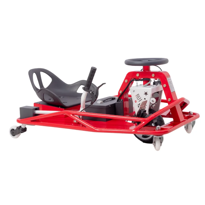 

Professional racing electric drifting kart for adults and children, 500W 36V 12.3AH, maximum speed 40km/h, 4-hour range