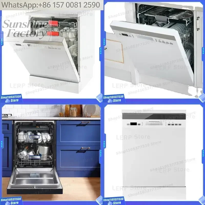 Factory Hot Sale 13 Sets Built in Dishwasher Automatic Dish Washers for Home