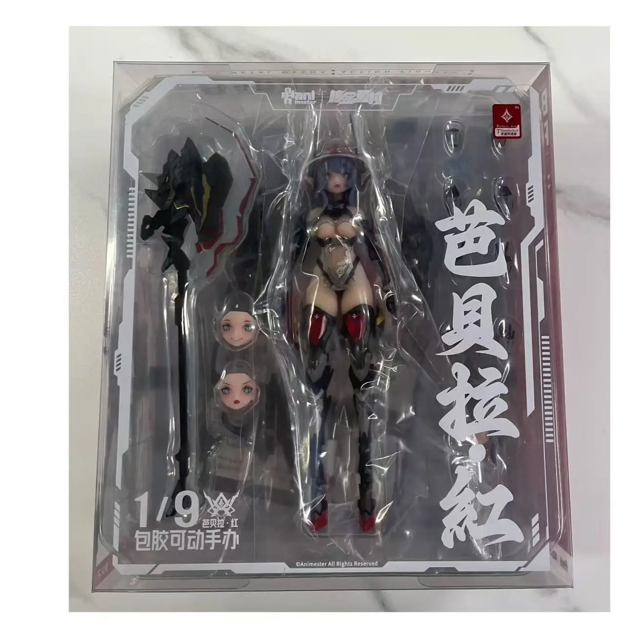 

Damanjiang Nuclear Gold Reconstruction Thunder Task Force Barbella Red 1/9 Машина для упаковки клея Готовый продукт