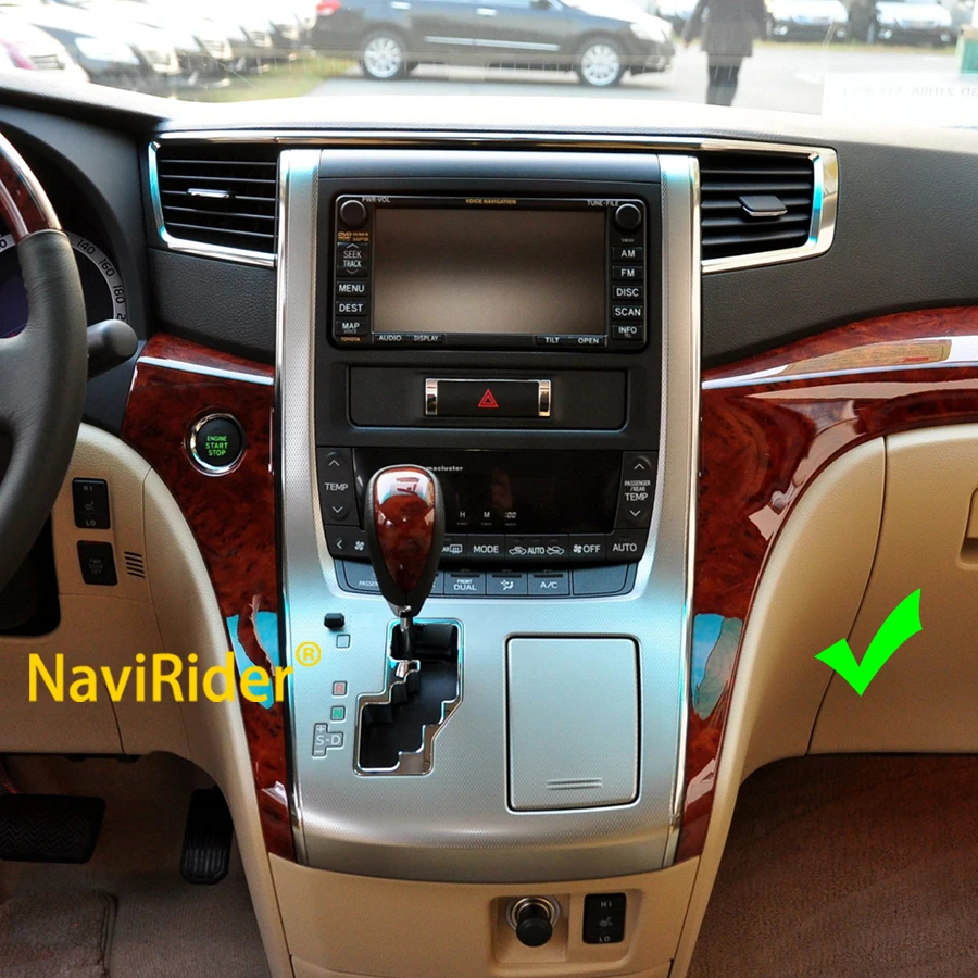 12GB RAM 256GM ROM 2000*1200Qled Screen For Toyota Alphard A20 2008-2014 Car Stereo Radio Octa Core  Android Car DVD GPS Player