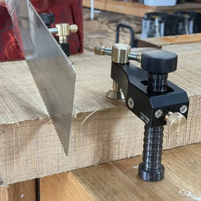 Woodworking table fixed clip hole clip workbench fixed clip auxiliary full multi-function omnidirectional