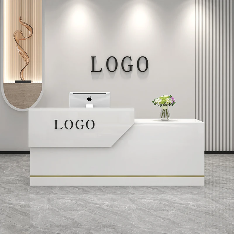 

Checkout Page Bar Shop Small Clothing Shop Beauty Salon Barber Shop Counter Table Company Front Desk Simple Reception Desk