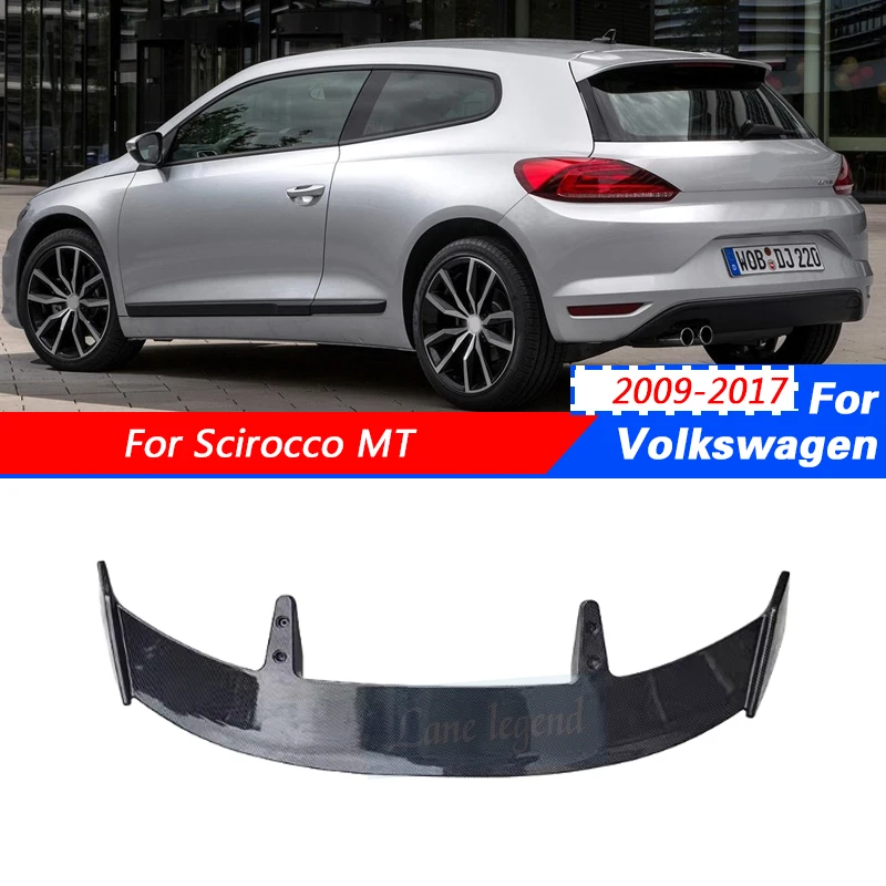 

Carbon Surface Spoiler for VW Scirocco MT 2009-2017 Year Ordinary Standard Type TE ABS Material Car Rear Trunk Roof Accessories