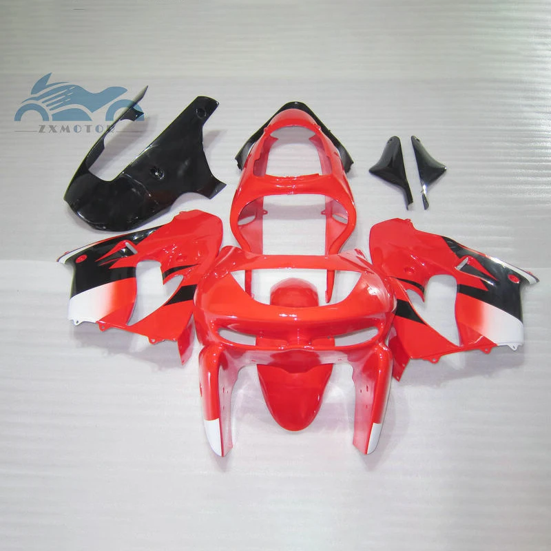 

Customized parts for KAWASAKI Ninja 1998 1999 ZX 9R motorcycle fairing kits sports fairings kit 98 99 ZX9R red black bodyworks