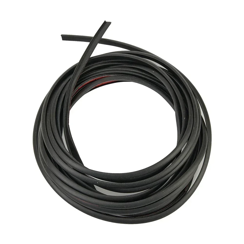 5M Car Door Sealing Strip Inclined T-Shaped Weatherproof Edge Trim Rubber Universal Car Interior Accessories Sealed Strips