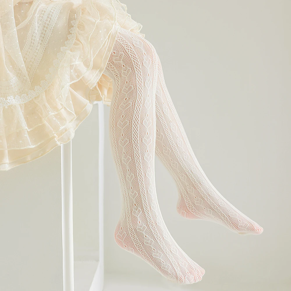 

Милые детские колготки Kawaii для девочек, дышащие колготки принцессы с вышивкой в стиле ретро, детские колготки в стиле Лолиты, студенческие леггинсы