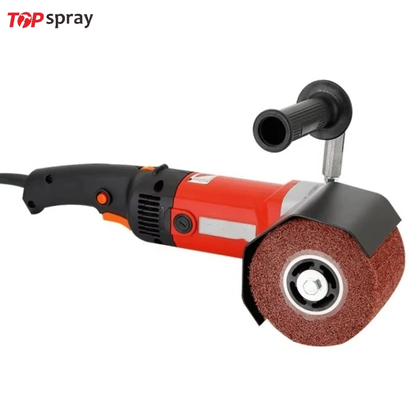 

Burnishing Polishing Machine 1400w Surface Conditioning Tool Wire Variable Speed Drawing Machine for Wood Metal Stainless Steel