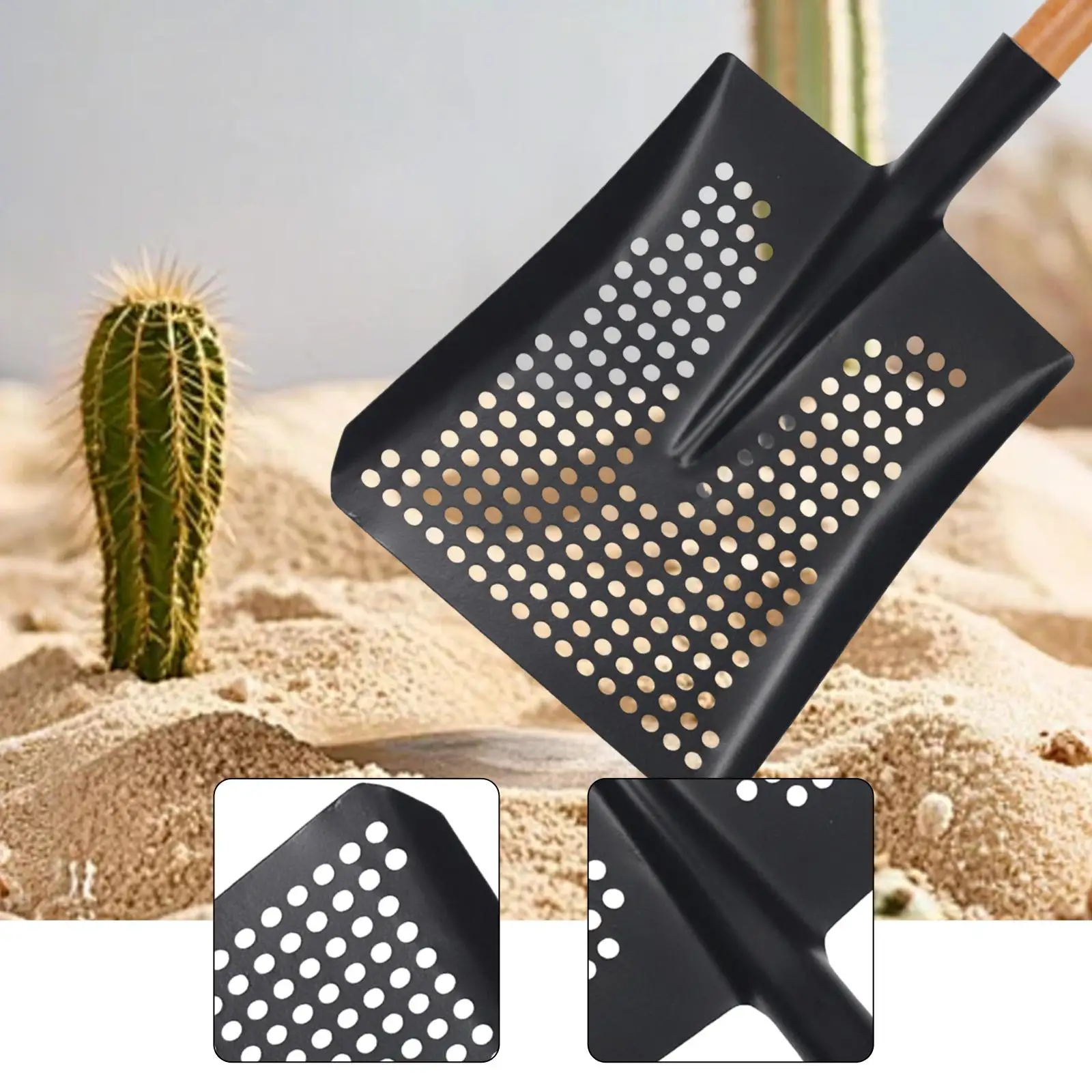 Sifting Spade Head Sand Sifter Head Portable Chicken Coop Scooper Head Sewer