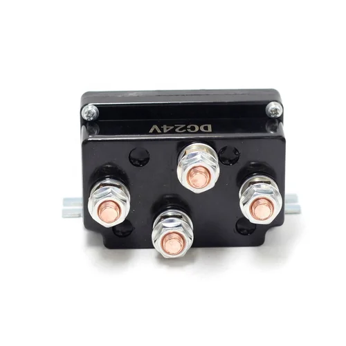 Imagen 2 del producto Interruptor de relé de contactor de solenoide de cabrestante de 24V 500A 12000lb para camión ATV UTV de alto rendimiento