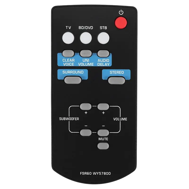 

ABKN-FSR60 WY57800 Сменный пульт дистанционного управления для WY57800 YAS101 YAS101BL