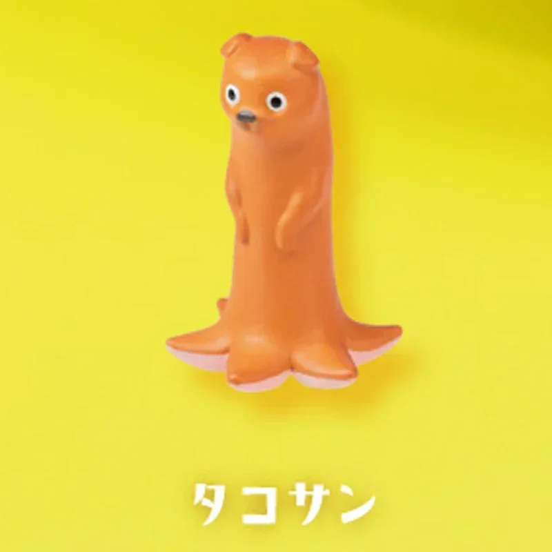 Gashapon Gacha Capsule Toy, Saucisse en fleurs, Chiens de la vie, Viande rôtie, Ornements de table animaux, Cadeaux pour enfants, JxAnimal