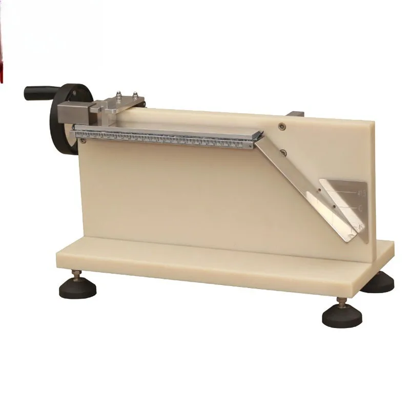 YM207 hand-cranked fabric stiffness tester, stiffness tester fabric hardness and bending resistance