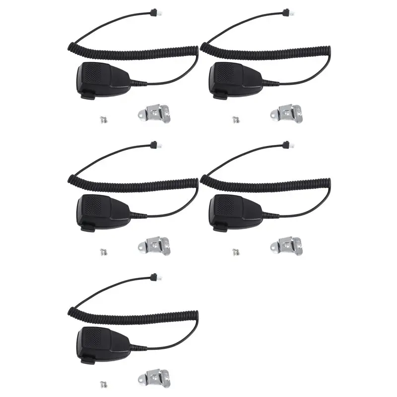 【RECOMENDAR】5X Two Way Radio HMN3596A Speaker Microphone For GM300/SM50/SM120/GM3688/GM3188 Car Radio Handle