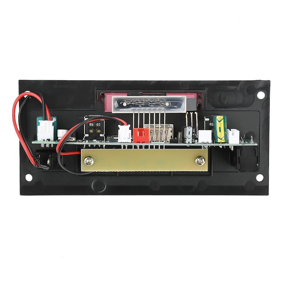 DC 3.7-5V Audio Decoder Amplifier Board Bluetooth 5.0 Car FM Radio MP3 Player Amplifier Module with Remote Control