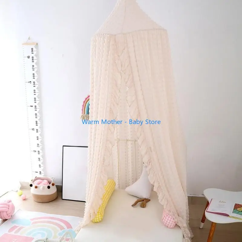 طفل نموسية للسرير سرير الطفل القراءة الستار مخبأ خيمة معلقة غرفة الحضانة الفراش غرف اللعب ديكورات دش هدية 57QE