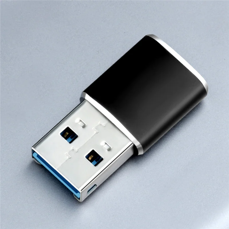 Adaptador de leitor de cartão de memória mini usb 3.0 de alumínio para cartão micro-sd/adaptador de leitor de cartão tf computador portátil