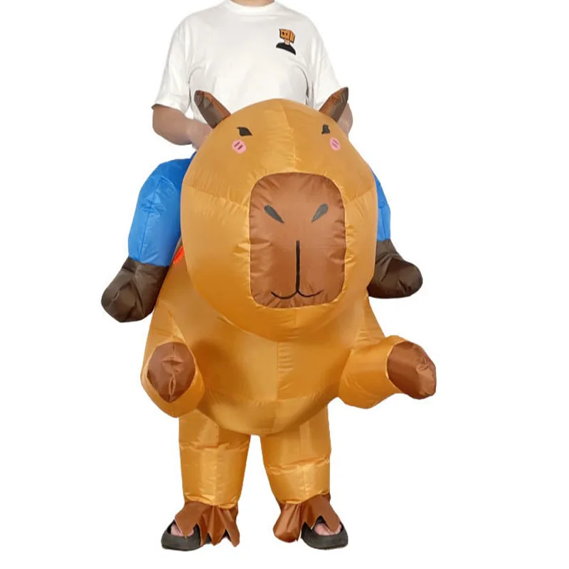 

Костюм Iatable, наряд с изображением капибары для взрослых и детей, праздничное представление, забавный костюм совы, рекламный активи...