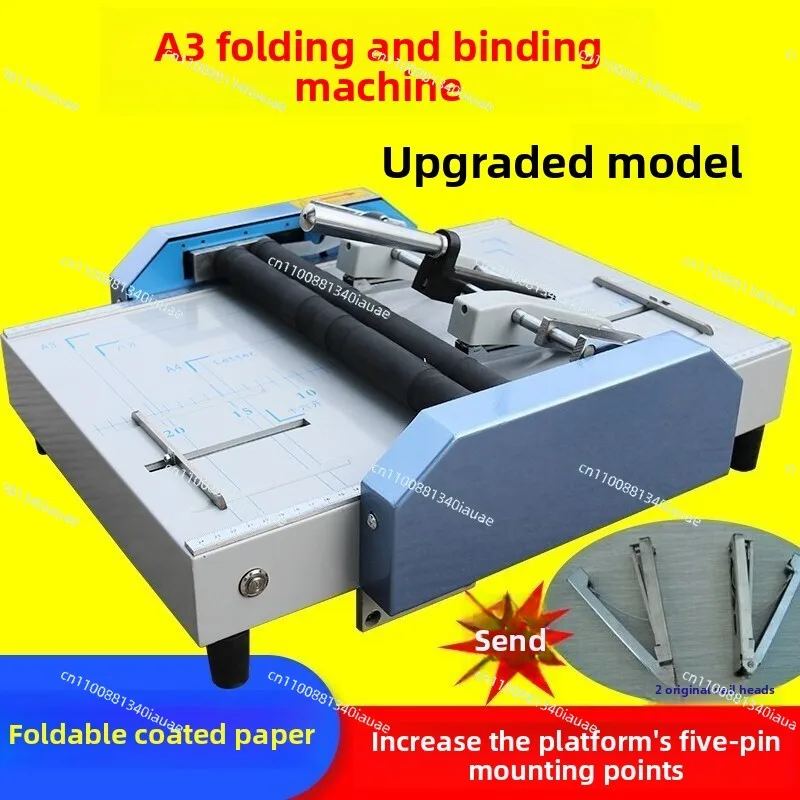 Binding Machine A3 Electric Binding Machine Nail Folding Machine 8200A Binding
