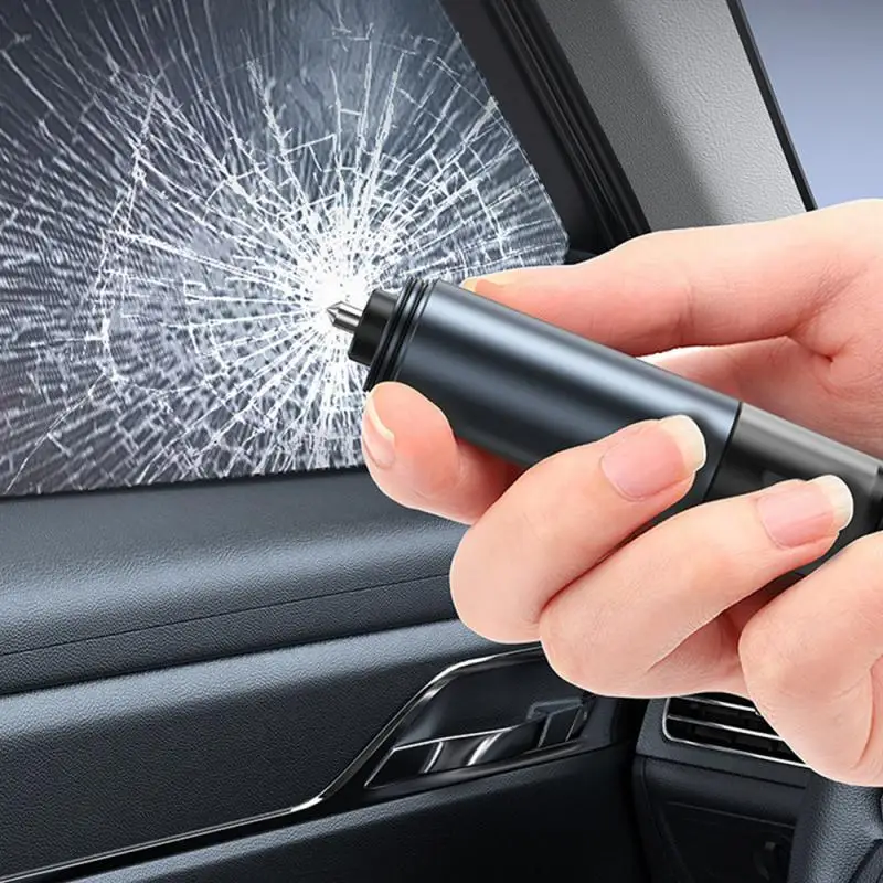 

2024 Car Safety Hammer Auto Emergency Glass Window Breaker Seat Belt Cutter Life-Saving Escape Car Emergency Tool