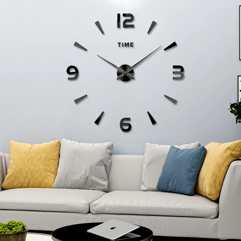 Electronic Design Wall Watch Clock Luxury Unique Modern Large Wall Clock Bedroom Classic Metal Relojes De Pared Decoration