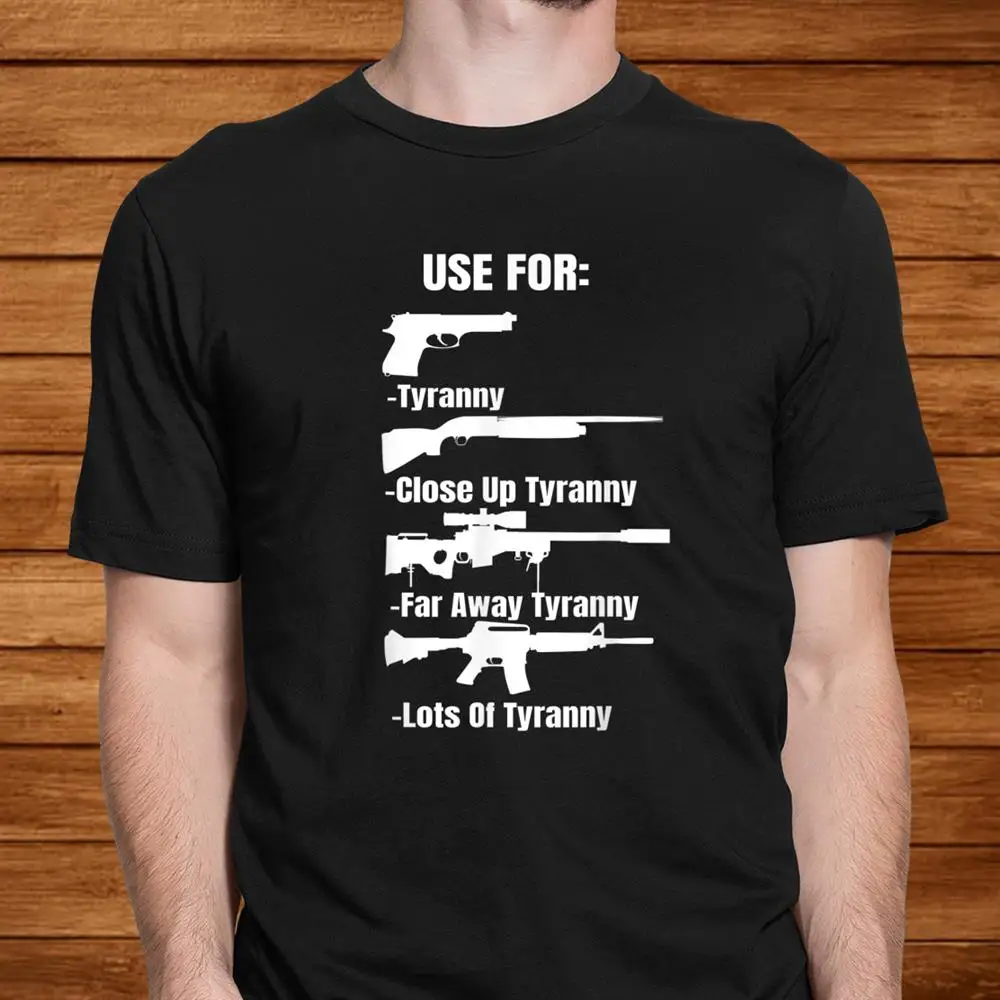 Pro 2nd Amendment Gun Lover Enthusiast Patriotic T-Shirt 100% Cotton O-Neck Short Sleeve Summer Casual Mens T-shirt