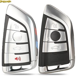 Smart Card Key Shell For BMW 1 2 5 7 Series X1 X3 X4 X5 X6 X5M X6M F15 F16 F48 G30 G38 525 540 730 740 218i F Class 3/4 Button