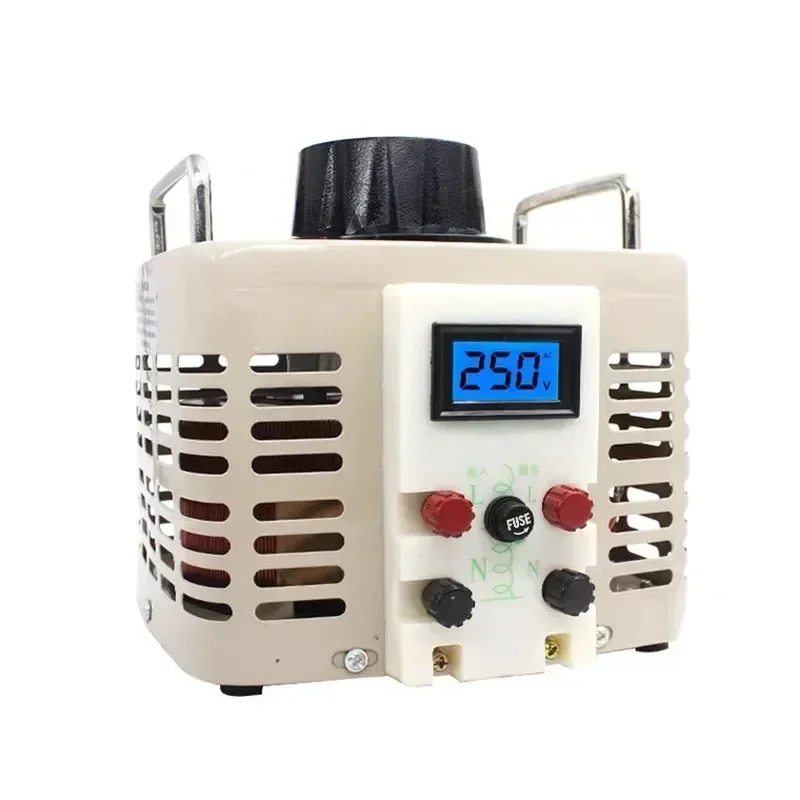 Single phase AC contact voltage regulator 220V Autotransformer 3KW household contact voltage regulator 0v-250v NEW