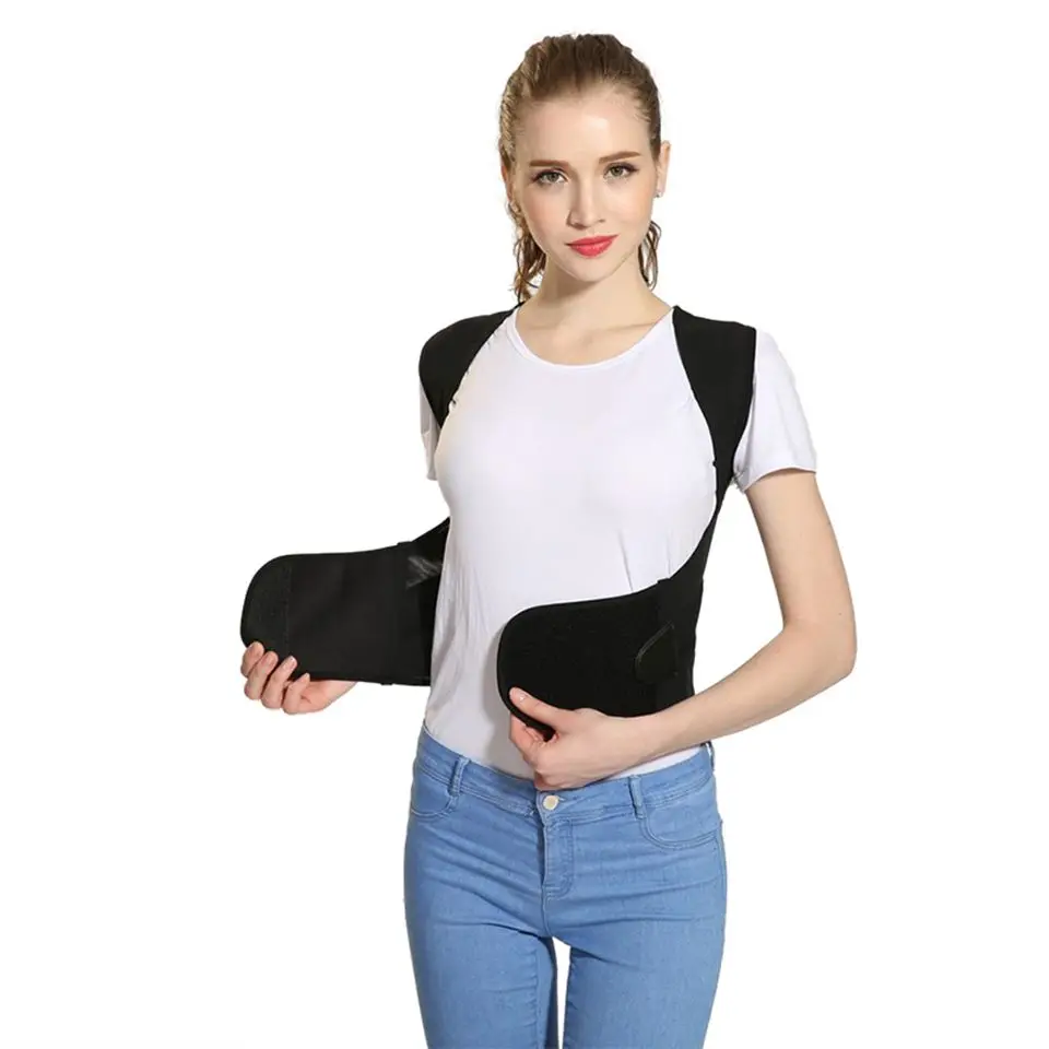 Back Posture Corrector Therapy Corset Spine Support Belt Lumbar Adjustable Back Posture Correction Bandage For Men Women Kids