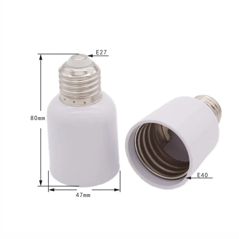 E27 To E40 Lamp Base LED Halogen CFL Lights Lamp Bulb Socket Converter Light Lamp Holder Adapter Bulb Lamp Holder Light K5