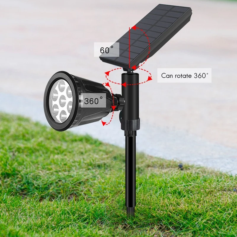 ABUG-4 Pack Solar Lights,Outdoor Spotlight Powered Landscape Lighting For Pathway Garden Patio Yard Driveway Pool Auto On/Of