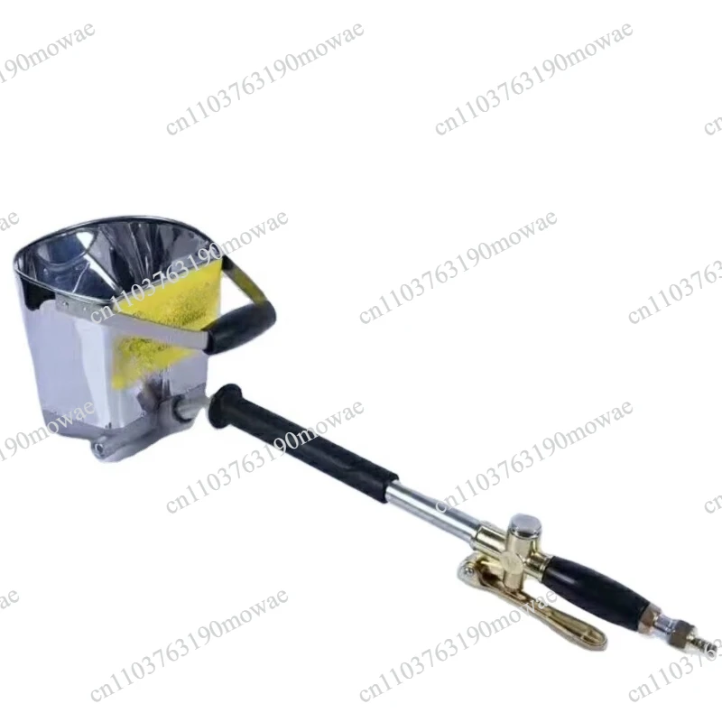 Small 100L Hopper Cement Mortar Unit PLC Core 3m Construction Coating Equipment