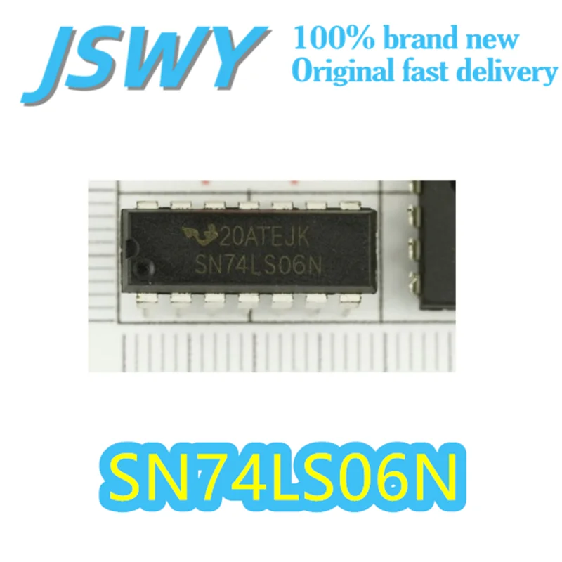 

(10/50 pieces) SN74LS06N 74LS06 DIP-14 Six-way inverter Open collector output Original Electronics Quick delivery