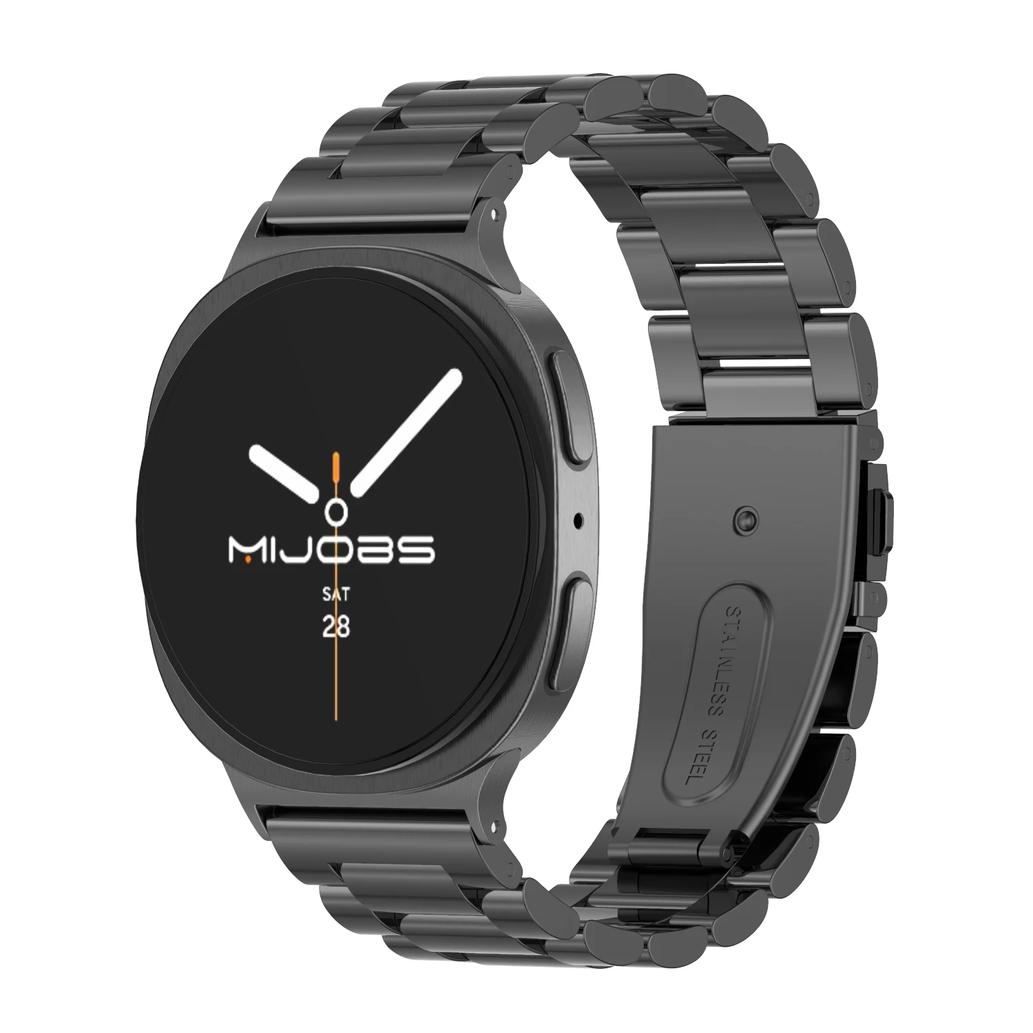 Strap for Samsung Watch 8 Watchband for Samsung Smart Watch 8 Business Style Wrist Band for Samsung Watch 8 Metal Strap
