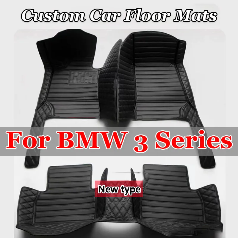 

For BMW 3 Series E91 Touring Wagon Estate 2005~2011 5 Seats Car Floor Mats Waterproof Pad Tapetes Para Automovil Car Accessories