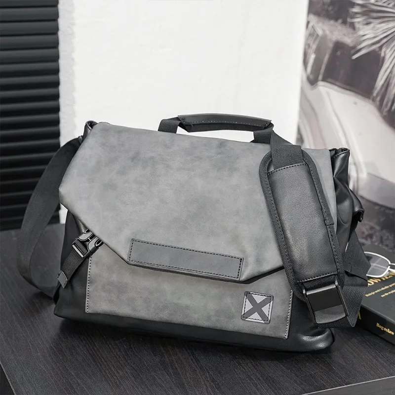 Casual Fashion Crossbody Bag Men Large Capacity Computer Bag Satchels Shoulder Bag Men Hand Bag Travel Messenger Bag Male Bolsos