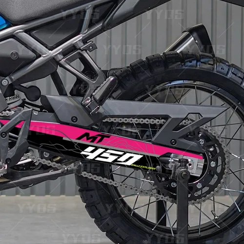 Imagen 2 del producto Pegatina basculante para motocicleta, calcomanías para brazo oscilante, accesorios adhesivos impermeables para cfmoto 450MT CF Moto 450 mt IBEX 450 ibex