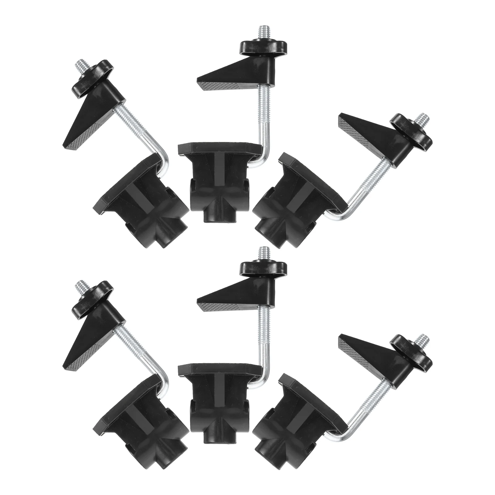 

6 Pcs Desk Lamp Replacement Clamp Attachment Clip on Table Holder Mount Desktop Stand