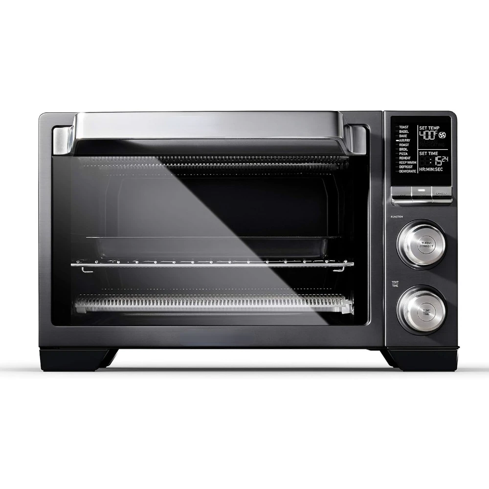 

Air Fryer Oven, 11-in-1 Toaster Oven Air Fryer Combo, 26.4 QT/25 L, Fits 12" Pizza, Stainless Steel