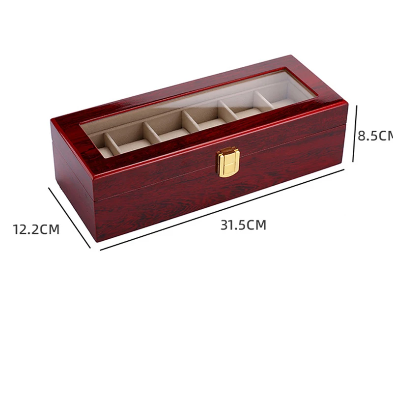 Деревянная коробка для демонстрации часов, роскошная деревянная коробка для часов, коробка для хранения мужских часов, коробка для демонст...