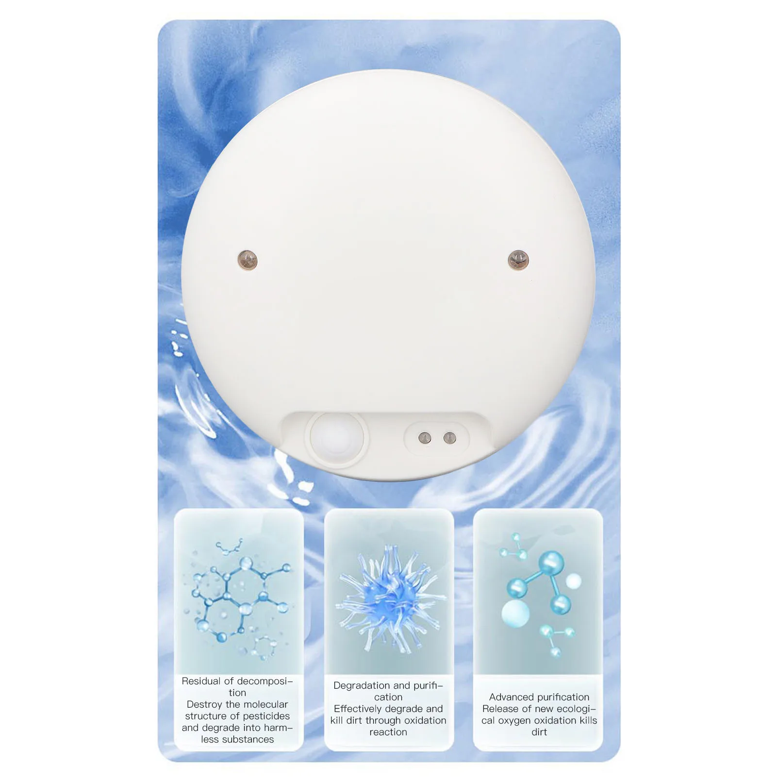 Draagbare thuis fruit groente wasmachine negatieve ionen USB opladen voedselreiniger voor gebruik in de keuken