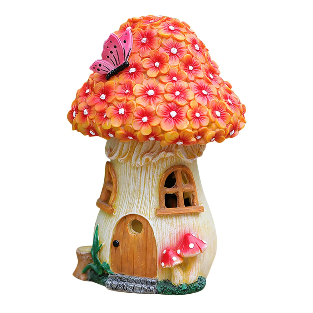 ضوء الفطر الشمسي ديكور خارجي حديقة تمثال الراتنج الحديقة زخرفة لساحة فناء المناظر الطبيعية الإضاءة الفطر