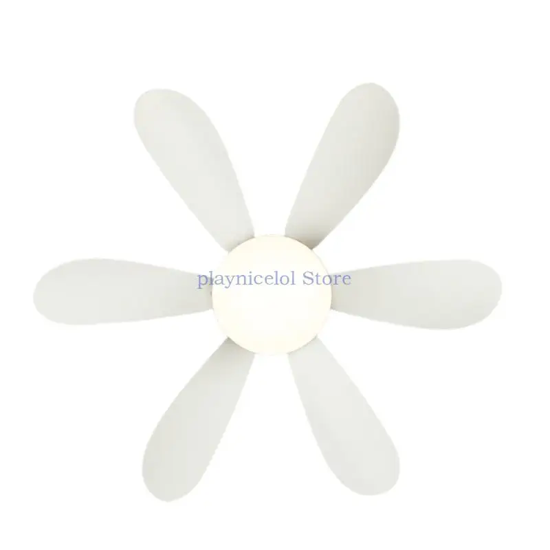 โคมไฟพัดลมไฟฟ้าอัจฉริยะ 30W พร้อมรีโมทคอนโทรล E27 Mount สำหรับห้องเนอสเซอรี่ E8BA