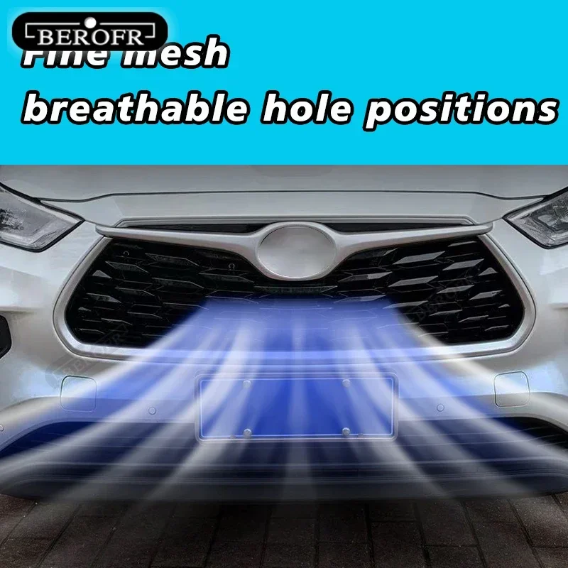 Car Grille Insect Screening Mesh Front Grille Protection Net Cover Trim Fit For Chevrolet Equinox 2017 - 2019 Auto Accessories